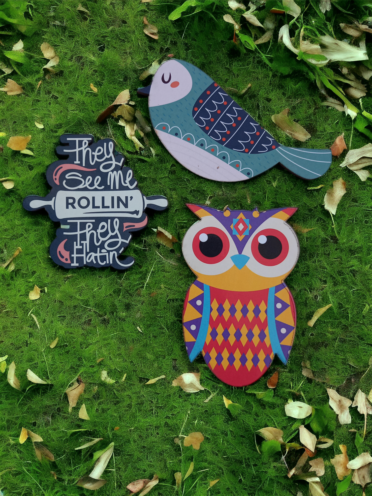 Owl, Bird & Quote