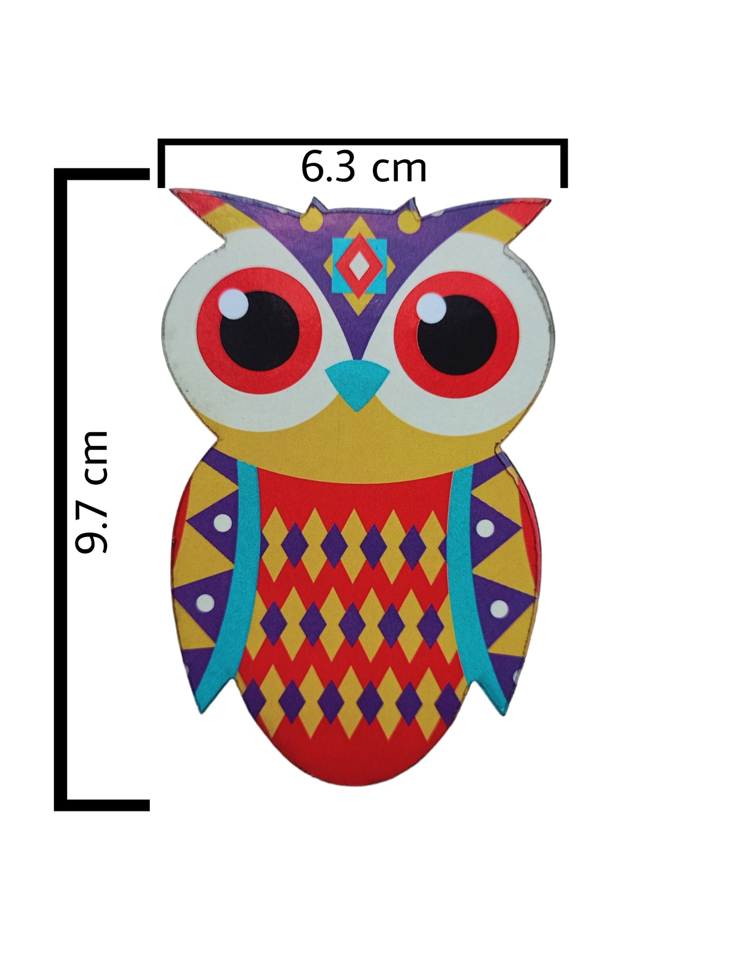 Owl Fridge Magnet (Wooden) | Whimsical Kitchen Decor | Cute Decorative